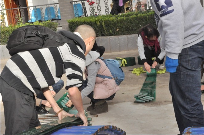 干活吧，要不冻着了