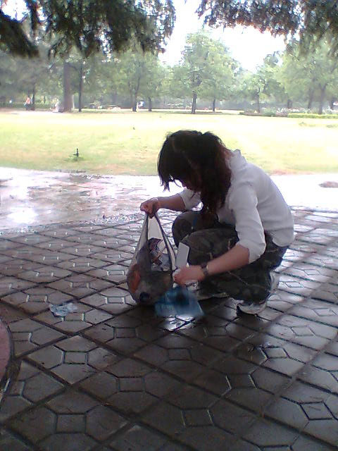 【2008/05/03】【碧沙岗清理白色污染活动总结】【煙の味道】